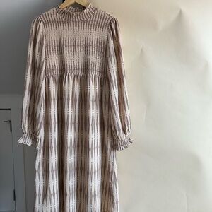 Smocked Midi Dress (Size S/M)